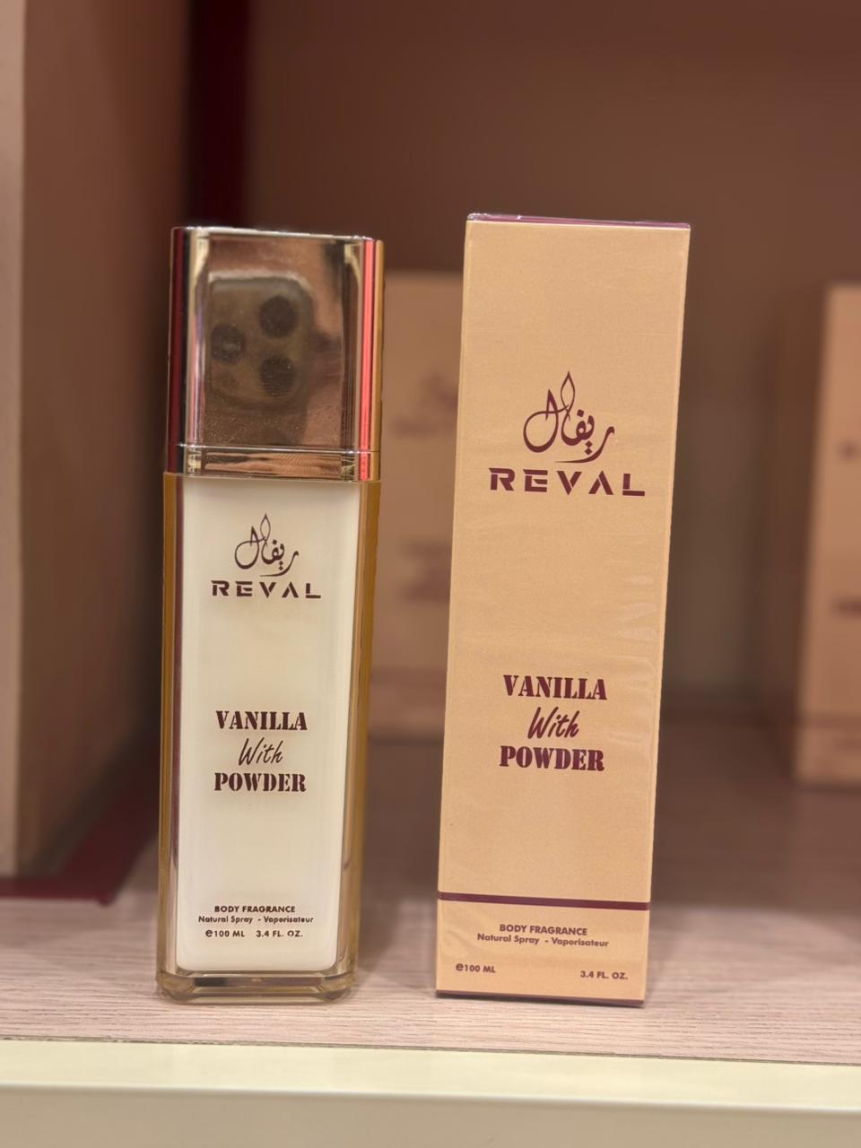 VANILLA WITH POWDER BODY MIST